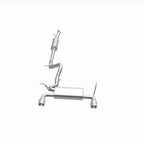 MagnaFlow Cat-Back 12-16 Jeep Wrangler GT 3.6L V6 Black Tips exhaust system, offroad performance upgrades for Jeep.