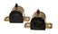 Energy Suspension 7/8in Rear Sway Bar Bushing Set - Black