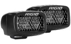 Rigid Industries SR-M Series PRO Midnight Edition - Spot - Diffused - Pair for offroad lighting and electrical.