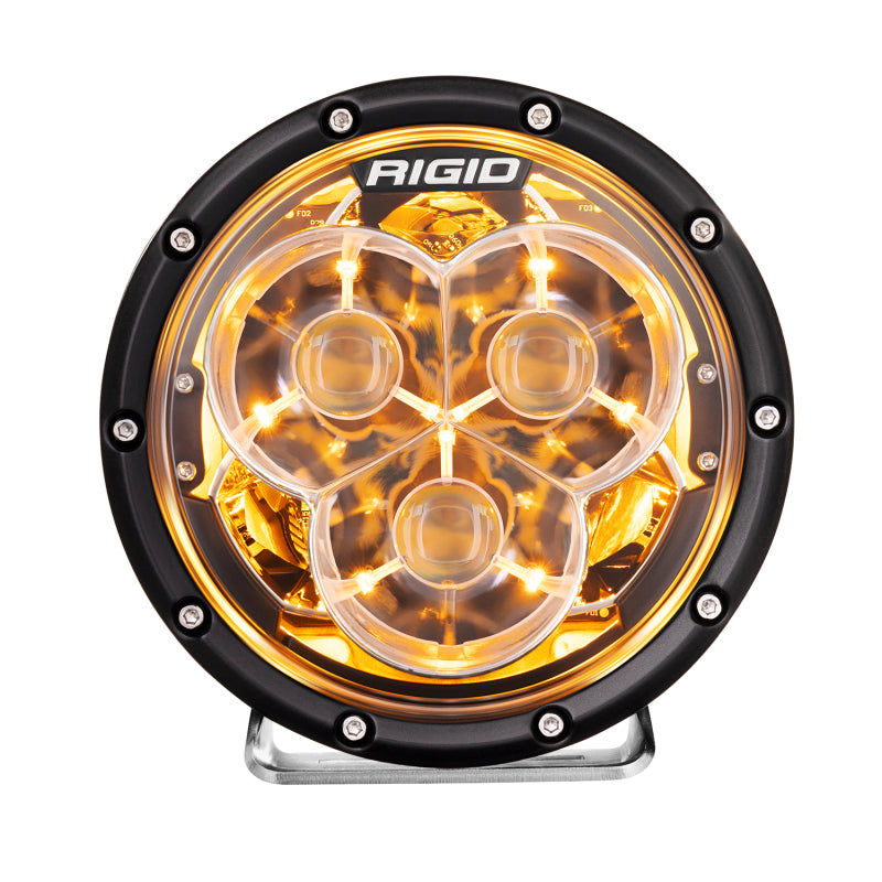 Rigid Industries 360-Series Laser 6in Amber Backlight for offroad lighting