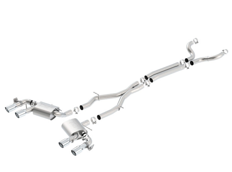 Borla 2017+ Chevy Camaro ZL1 6.2L S-Type Catback Exhaust w/ Dual Split Rear Exit Secondary image