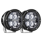 Rigid Industries 360-Series 4in LED Off-Road Spot Beam - RGBW (Pair) for offroad lighting and electrical.