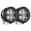 Rigid Industries 360-Series 4in LED Off-Road Spot Beam - RGBW (Pair) for offroad lighting and electrical.