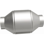 MagnaFlow Conv Univ 2.5in Inlet/Outlet Center/Center Round 3in Body L x 5in W x 8.75in Overall L catalytic converter