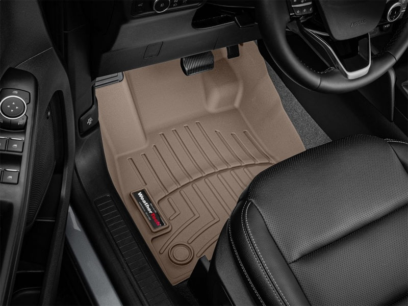 WeatherTech 2022+ Ford Escape / 2021 Ford Escape (No Retention Pass. Side) Front FloorLiner - Tan Secondary image