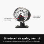 Air Lift Load Controller Single Heavy Duty Compressor gauge for air spring control
