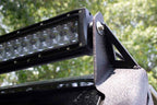 Fishbone Offroad 2018+ Jeep Wrangler JL Windshield Light Bracket with mounted light bar