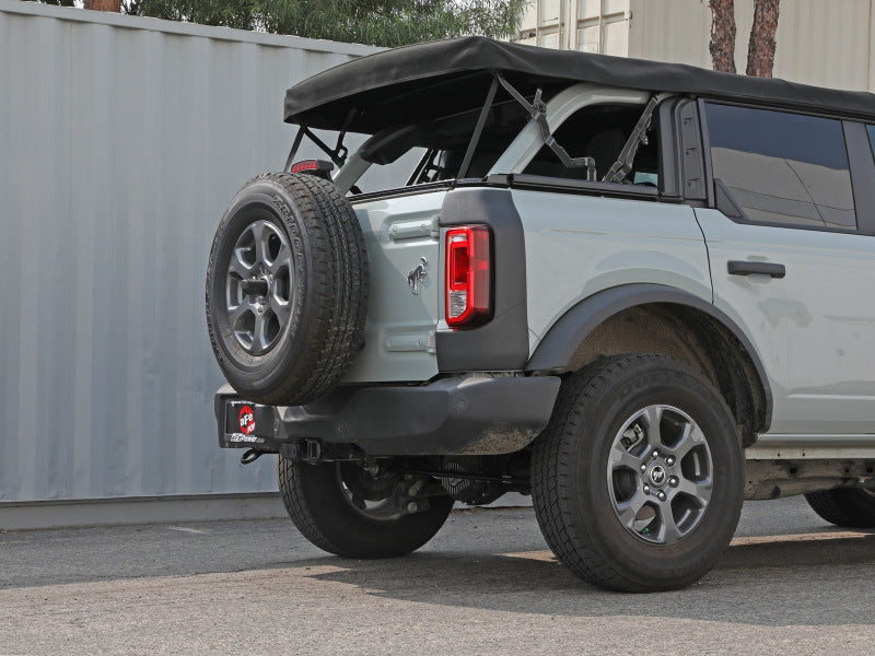 aFe Apollo GT Series 3in 409SS Cat-Back Ford Bronco 2021 L4 2.3L/V6 2.7L - Polished Secondary image