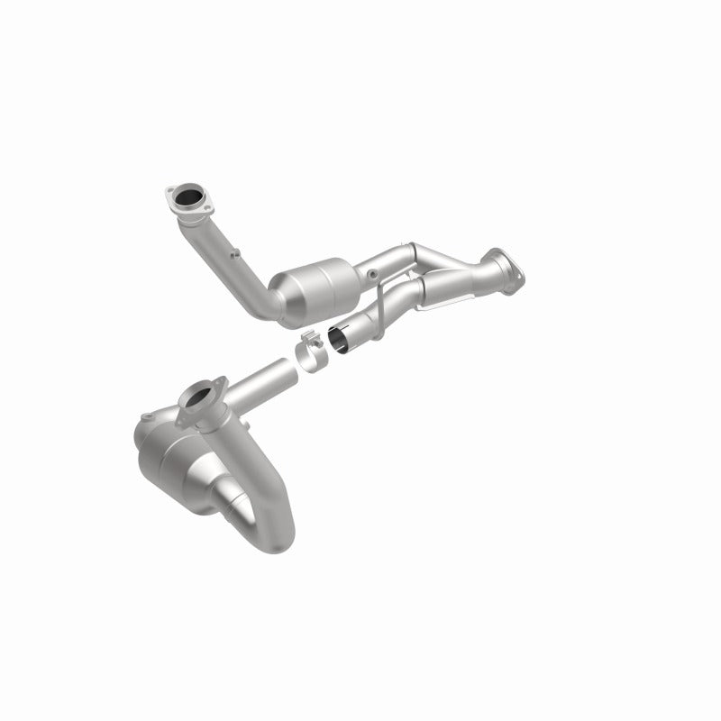 MagnaFlow Conv DF 06-07 Jeep Commander / 05-10 Grand Cherokee 5.7L Y-Pipe Assy (49 State) for off road parts and upgrades.