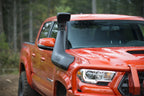 ARB Safari 4X4 Snorkel Armax Tacoma Gen3 3.5L 2Gr-Fks 9/15+ on an off-road truck for better air intake.