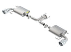 Borla 14-16 Mazda 3 2.0/2.5L AT/MT FWD S-Type Cat-Back Exhaust Single Split Rear Exit.