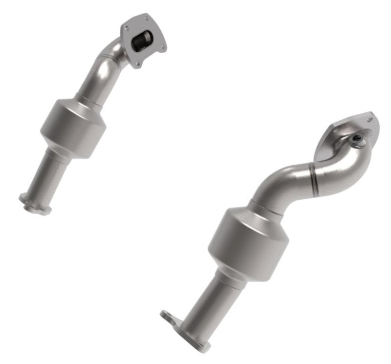aFe Twisted Steel Down Pipe 409SS w/ Cat 16-17 Toyota Tacoma V6-3.5L Secondary image