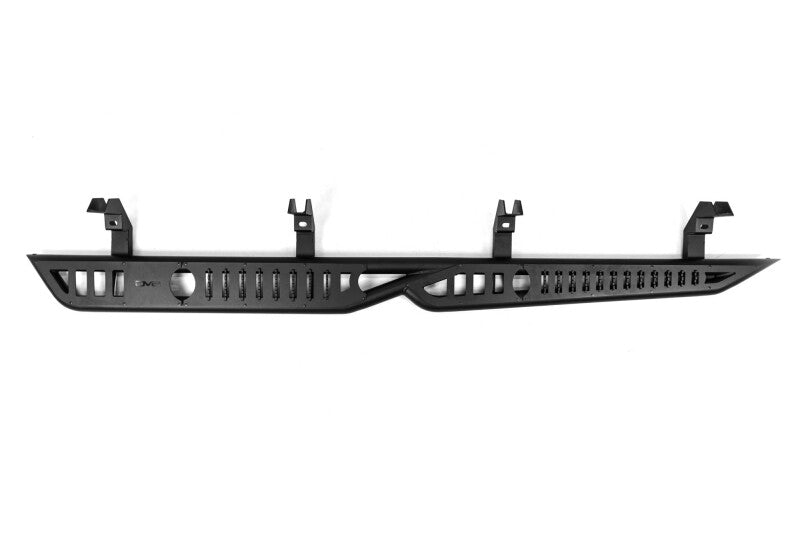 DV8 Offroad 19-24 GMC Sierra 1500 Crew Cab OE Plus Side Steps - Black Steel Secondary image