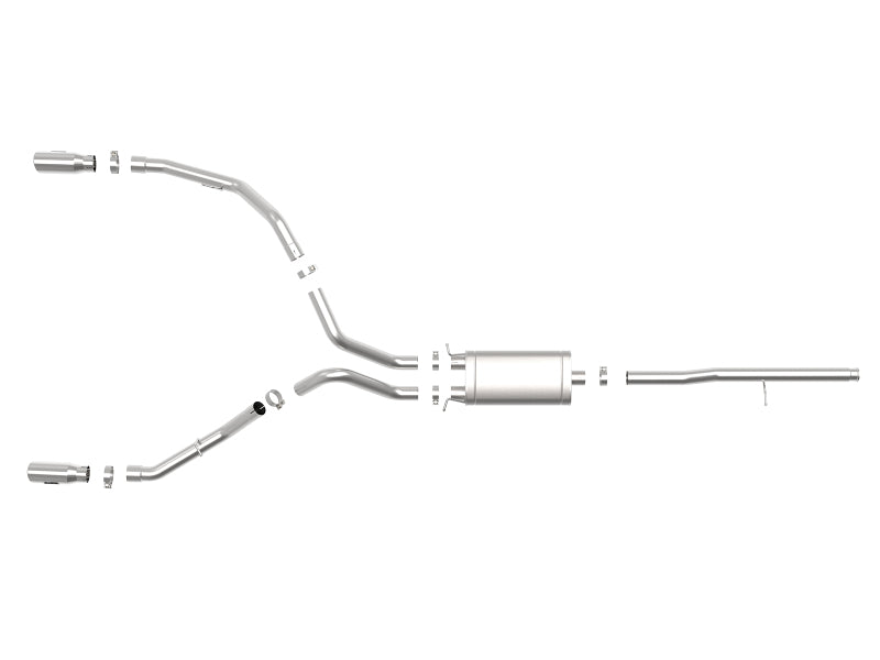 aFe Apollo GT Series 3in 409SS GM Silverado/Sierra 1500 09-19 V6-4.3/V8-4.8/5.3L - Polished Secondary image