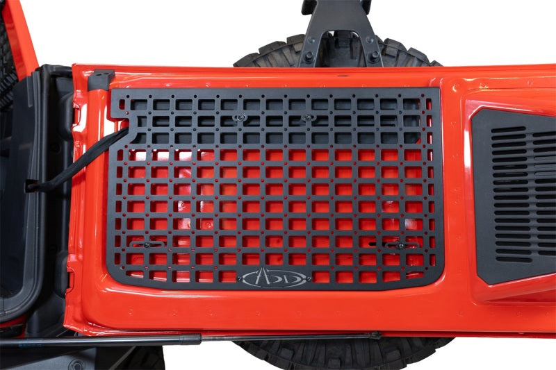 Addictive Desert Designs21-23 Ford Bronco Tailgate Molle Panel for off-road gear storage
