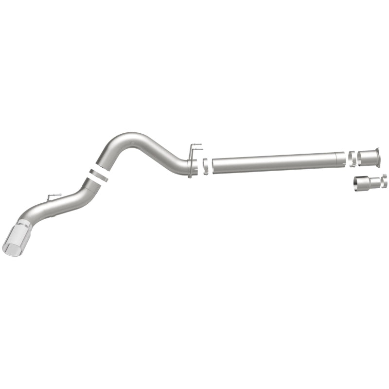 MagnaFlow 08-17 Ford F-250/F-350/F-450 6.4L/6.7L DPF-Back SS 5in Single Passenger Side Rear Exit exhaust pipe component