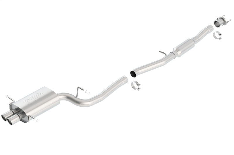 Borla 02-07 WRX Twin Tip Hush Catback Exhaust for offroad performance upgrades