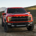 Baja Designs 21-22 Ford F-150 Raptor S2 SAE Dual Fog Pocket Light Kit - Clear on Ford F-150 Raptor truck