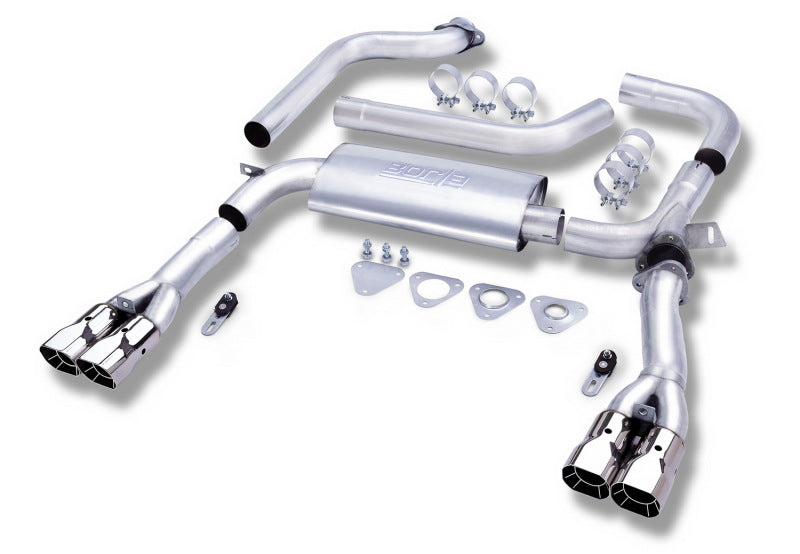 Borla 95-97 Chevrolet Camaro / Pontiac Trans Am 5.7L 3in Adjustable SS Cat-Back Secondary image