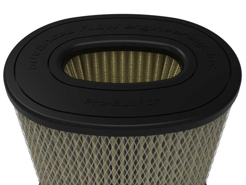 aFe MagnumFLOW Pro GUARD 7 Repl Air Filter 5-1/2x3-1/2 in F x 8-1/4x6 in B x 8x5-3/4 in T x 9in H Secondary image