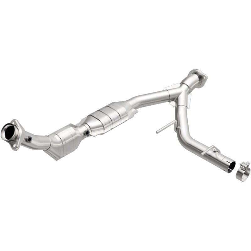 MagnaFlow Direct Fit Catalytic Converter 03-04 Ford Expedition 5.4L V8 Passenger Side Secondary image