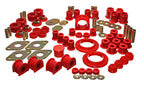 Energy Suspension 95-6/00 Toyota 4WD Pickup (Except T-100 & Tundra) Red Hyper-Flex Master Bushing S set of polyurethane parts