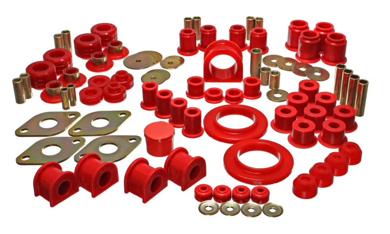 Energy Suspension 95-6/00 Toyota 4WD Pickup (Except T-100 & Tundra) Red Hyper-Flex Master Bushing S set of polyurethane parts