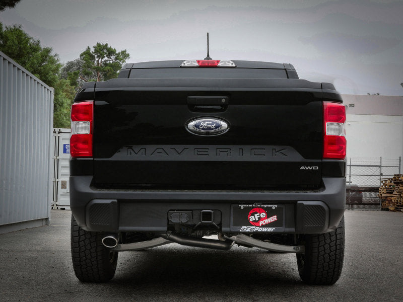 aFe 22-23 Ford Maverick EcoBoost L4 2.0L(t) Vulcan Series 2-1/2in 304 SS Cat-Back w/ Polished Tip Secondary image