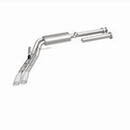 Magnaflow 15-21 Ford F-150 Street Series Cat-Back Performance Exhaust System- Polished Side Exit for enhanced truck performance.