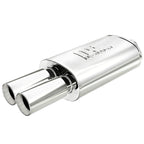 MagnaFlow Muffler W/Tip Mag SS 14X5X8 2.25/3 for offroad parts