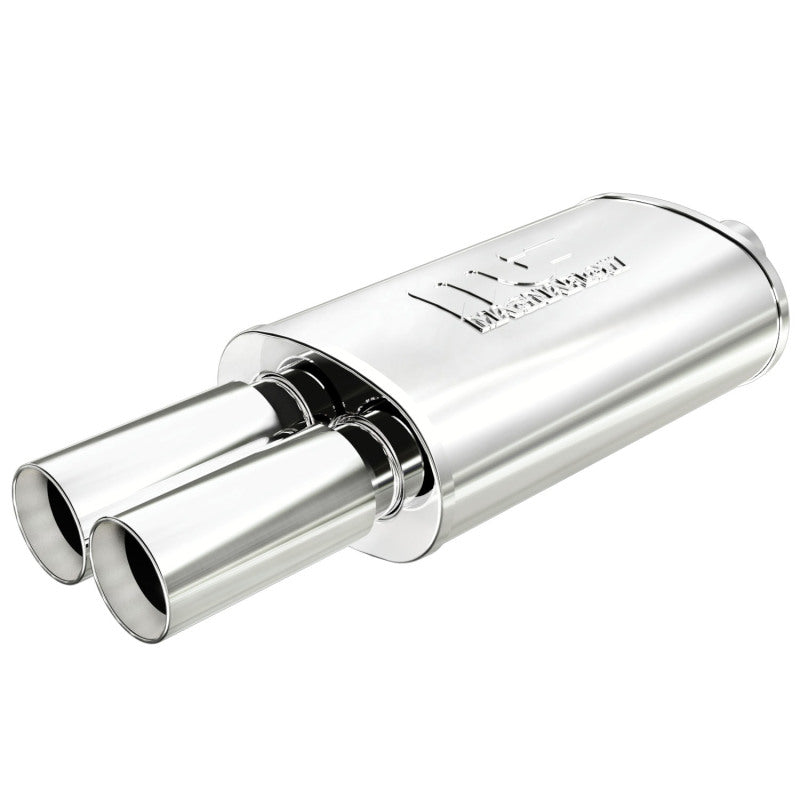 MagnaFlow Muffler W/Tip Mag SS 14X5X8 2.25/3 for offroad parts