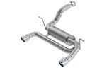 Borla 18-19 Jeep Wrangler JL/JLU 2.0L 4Cyl 2DR/4DR Axle Back Exhaust ATAK w/ 3.5in Tips - Performance offroad parts.