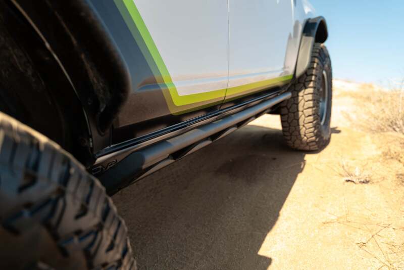DV8 Offroad 2021+ Ford Bronco (excl. 2-Door/Raptor) FS-15 4-Door Rock Sliders V2 Secondary image