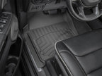 WeatherTech 2019+ Ram 1500 Quad & Crew Cab Front FloorLiner HP - Black in car interior