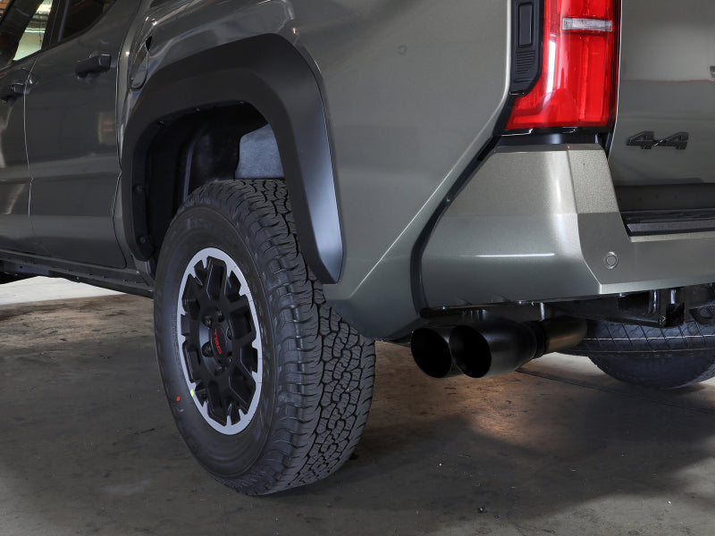 aFe 2024 Toyota Tacoma L4 2.4L Vulcan Series 2.5-3in 304 SS Steel Cat-Back Exhaust w/Black Tips Secondary image
