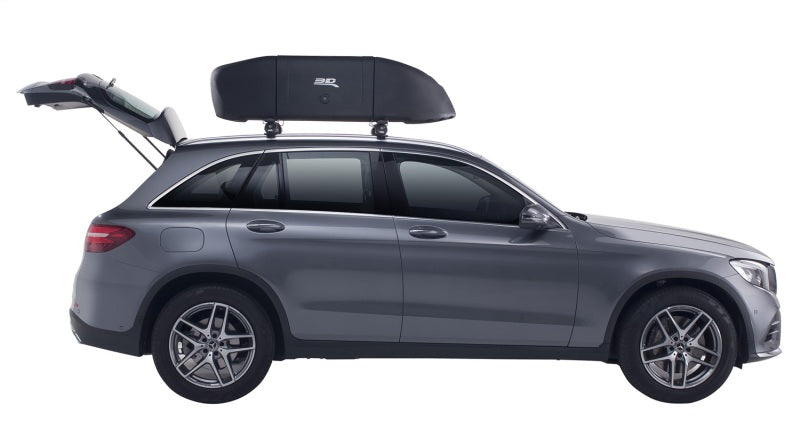 3D MAXpider Traveler Car Roof Box 161.5cm L x 78cm W x 42.2cm H - Black Secondary image