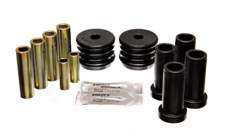 Energy Suspension 64-75 BMW 2002 Black Rear Control Arm Bushing Set Secondary image