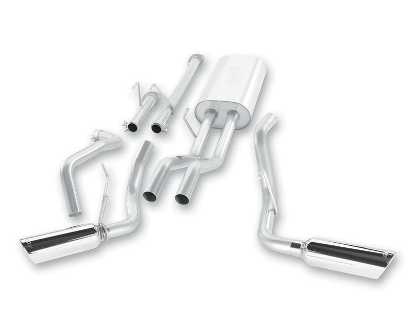 Borla 09-15 Toyota Tundra 4.6L / 5.7L V8 Crew Max / Double Cab SS Dual Split Catback Exhaust components Main image