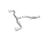 MagnaFlow Cat-Back 2015 Alfa Romeo 4C 1.7L SS 2.5in Dual Split Rear 4.in Tips stainless exhaust system