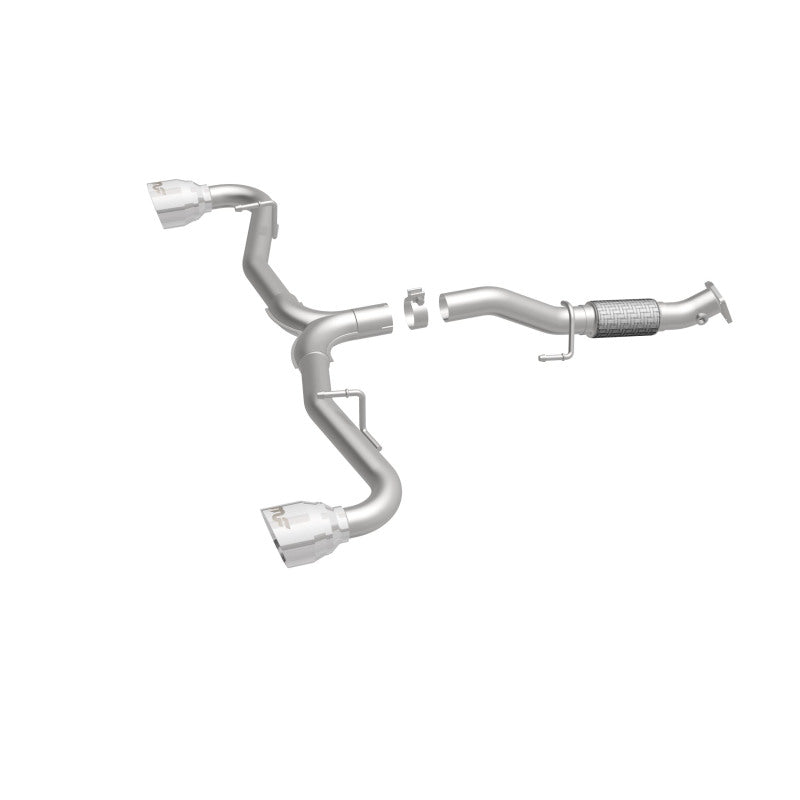 MagnaFlow Cat-Back 2015 Alfa Romeo 4C 1.7L SS 2.5in Dual Split Rear 4.in Tips stainless exhaust system