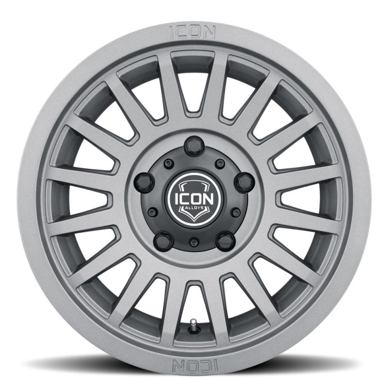 ICON Recon SLX 17x8.5 5x5 BP -6mm Offset 4.5in BS 71.5mm Bore Charcoal Wheel Secondary image