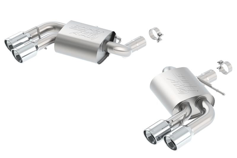 Borla 16 Chevy Camaro 6.2L Atak Rear Section Exhaust w/o Dual Mode Valves Main image