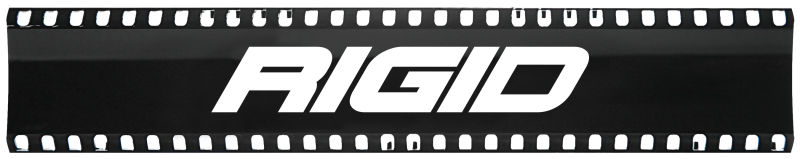 Rigid Industries 10in SR-Series Light Cover - Black for offroad lighting and electrical.