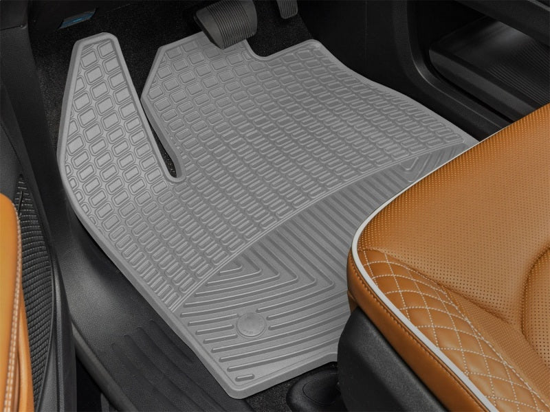 WeatherTech 21-26 Chrysler Pacifica/21-25 Pacifica Hybrid Front All Weather Floor Mats - Grey Secondary image