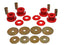 Energy Suspension 90-94 Mitsubishi Eclipse AWD Red Sub-Frame Bushing Set for performance offroad parts