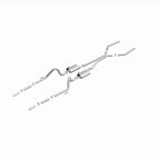 MagnaFlow Sys C/B 64-66 Ford Mustang 2.5inch exhaust system