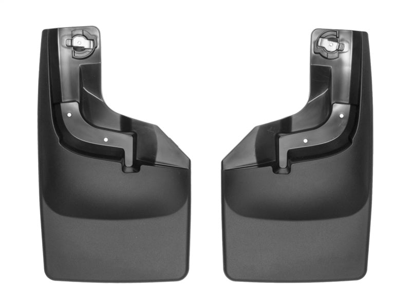 WeatherTech 2017 Ford F-250 / F-350 No Drill Mudflaps - Black for offroad truck accessories online.