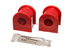 Energy Suspension 05-07 Scion tC Red 21mm Front Sway Bar Bushing Set and pre-lube