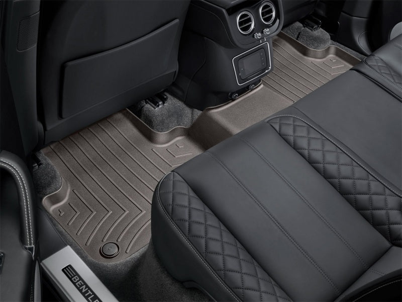 WeatherTech 17-23 Bentley Bentayga Rear FloorLiner - Cocoa Secondary image