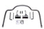 Hellwig 97-20 Chevrolet Express 3500 Solid Heat Treated Chromoly 1-1/4in Rear Sway Bar assembly with installation hardware